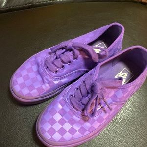 Girls size 1  vans
